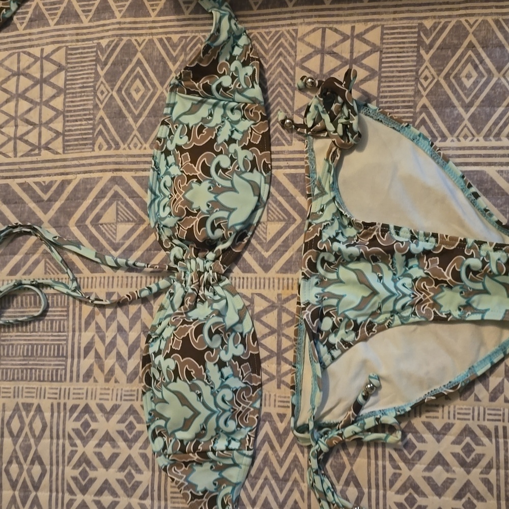 Womens Floral Bikini Swimsuit